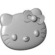 Hello-kitty-Relif-mold-10.jpg Mold Hello Kitty onlay relief 3D print model