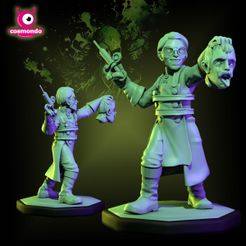 west_scientist.jpg Archivo 3D Dr. Herbert West Científico Loco Personaje de Cthulhu・Diseño imprimible en 3D para descargar