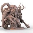 TEMPLATE.750.jpg STL file Plague Demon・3D printer design to download
