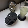 coasters-on-stand-coll.jpg Skull Drink Coasters