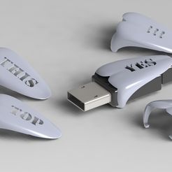 usb.JPG STL-Datei USB Right Side・3D-druckbares Design zum Herunterladen