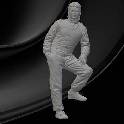 🦸 Jeff Gordon Young・ STL File for 3D printing・Cults