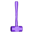 Hammer.stl молоток немецкий мясник манникс овертоп человек