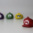 keychains_Mario.jpg KEY RING CAP MARIO BROS