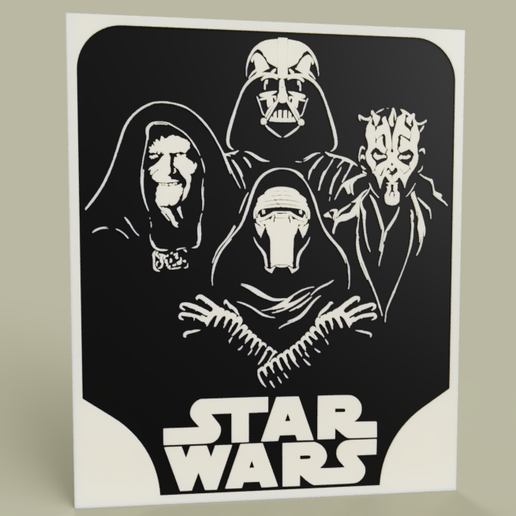 7f255a29-6681-4734-8d4e-79460383e80a.PNG Free STL file StarWars Sith - Palpatine - Darth Vader - Darth Sidious - Kylo Ren・Design to download and 3D print, yb__magiic