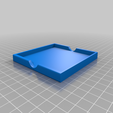 3X3-Holder-Only.png Free STL file UPDATED Einstein Postit Note, Pen, USB, SD, Micro-SD Holder (Modular Office Desk Organizer)・Object to download and to 3D print