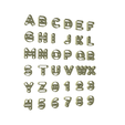 ALphabet.png Cookie Cutter Letters Alphabet