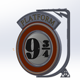 Platform4.png Harry Potter Platform 9 3/4    *Rotating 3D Sign