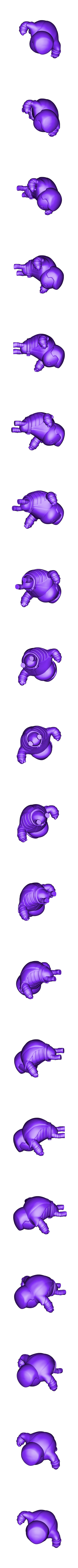 PlaKit_90sColossus_(NO_BASE).stl X-MEN 90s COLOSSUS