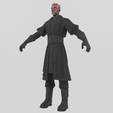 Renders0010.png Darth Maul Star Wars Textured RIgged