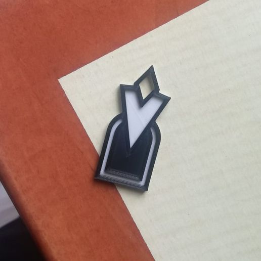 Skyrim Quest Keychain 3D model