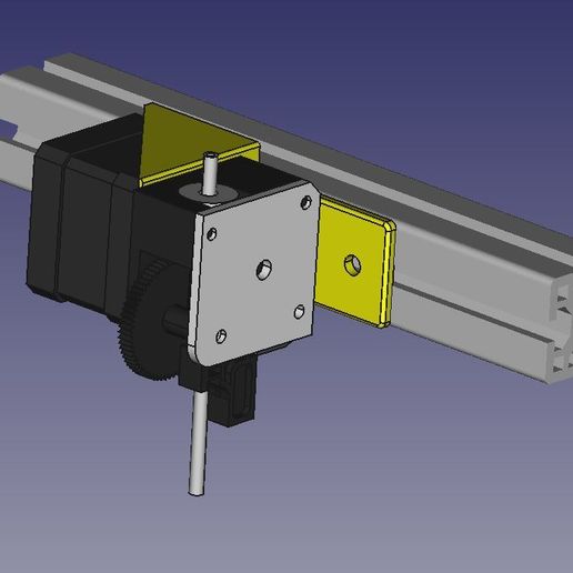 Mounted.JPG Free STL file 3030 Sidemount for Titan Extruder V1.1・3D printable object to download, fishtown