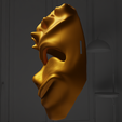 6.png Scary Movie Cosplay Face Mask 3D print model