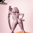 PiniMinis_top03.jpg FELICITY PURRKINS: CAT TROUBLE - STL PINUP FIGURE