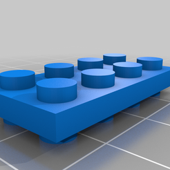 13936446-8647-4891-85c3-fcbf827b0d5e.png Archivo 3D gratuito Lego compatible double plate・Objeto para descargar e imprimir en 3D