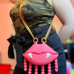 Lip Fang Purse (Bolso totalmente funcional)