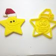 EstrellaCarita.jpg 16 STL. Christmas Ornaments Cutters