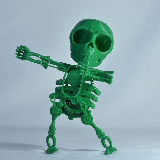 3D file Dancing skeleton・3D printing model to download・Cults