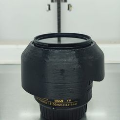lens-kinon.jpeg Archivo OBJ gratuito Objetivo Nikon 18 55 capucha・Idea de impresión 3D para descargar, Heisemberg9106