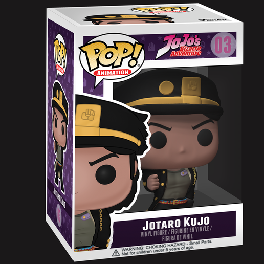 💬 Jotaro V2 Funko Pop・ 3D File for ・Cults