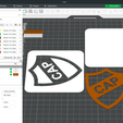 Screenshot-1293.png Portachiavi e sottobicchieri AFA di ogni squadra PACK Multicolore stampabili e renderizzabili
