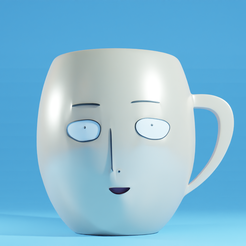 render07png.png Archivo STL taza saitama・Modelo de impresión 3D para descargar