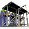 mill-storage-tank-4.jpg Cargo storage tank model 1 87 scale for railway diorama 3D print model