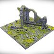 Temple-Tile-B-Broken-Ground-Lightbox-Angle-1-Vignette.jpg Temple Tile Deluxe Bundle - Ancient Ruined City Modular Tiles