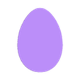 Egg No Loop.stl Easter Egg Hanging Sign