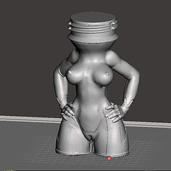 Sexy-Bottle-6.jpg STL-Datei SEXY BOTTLE -3 kostenlos・3D-Druckvorlage zum Herunterladen