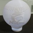 IMG_20230220_131646843.jpg Miami Marlins BASEBALL LIGHT, TEALIGHT, READING LIGHT, MLB
