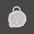 ZBrush-Document1.jpg MOLTRES HEAD KEYCHAIN (EASY PRINT NO SUPPORTS)