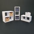 20230901_161442.jpg Miniature Cube Shelves and Storage - Miniature Furniture 1/12 Scale
