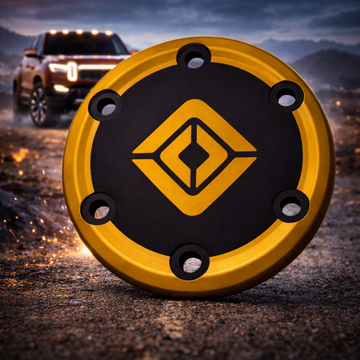 Logitech G29 Rivian Wheel Center Cap - Compatible with G920 & G923