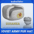 title.png Soviet USSR Army Fur Hat USHANKA Playmobil compatible