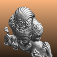 2021-02-22_05-38-25.png Trimurti figurine (HQ for 3D print)
