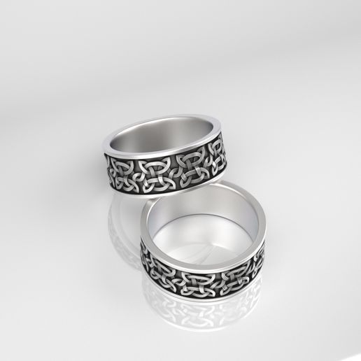 Celtic ring 3D model