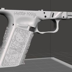 Archivo STL Compensador con raíl para pistola de airsoft GBB Glock 17/18  🔫・Plan imprimible en 3D para descargar・Cults