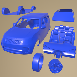 STL file Land Rover Discovery Sport Facelift 2022・3D printable model to  download・Cults