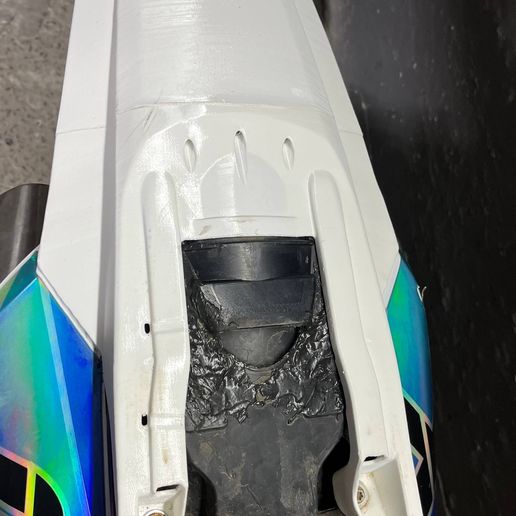 Rear fender for KTM 23 motorcycles
