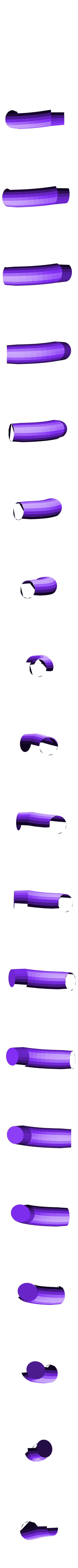 orange_leg_3_right.stl Wiggler aus den Mario-Spielen - mehrfarbig