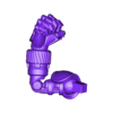 Arm_right_naked_01.stl STL-Datei Megaman X Fankunst・Design für 3D-Drucker zum herunterladen, FantabulousMiniatures