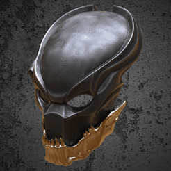 Image01.png STL-Datei BERSERKER PREDATOR BIO MASK einteilig plus mit separatem Maul・3D-druckbares Design zum Herunterladen