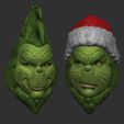 GrinchCults_0004_Layer-1.jpg THE GRINCH (Jim Carrey) Christmas Ornament 2 X 1