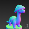 SNAG-0604.png Mushroom Dino - 3D Model for Printing