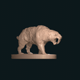 IMG_0108.png Sabre tooth tiger smilodon standing stl