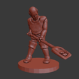 Dung_Sweeper.png 28mm Dung Sweeper with Wheelbarrow