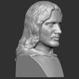 11.jpg Aragorn The Lord of the Rings bust for 3D printing