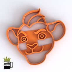 cults2.jpg MOULE À BISCUIT FONDANT GARDE-LION MOULE À BISCUIT FONDANT KION PRINT MODEL 3D