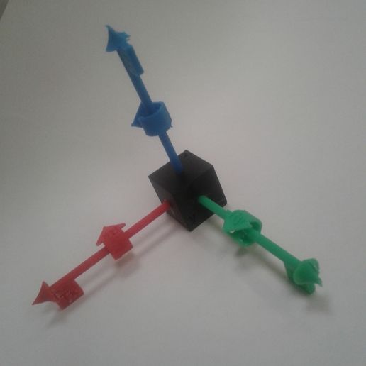 Trièdre_by_RoudCach_1.jpg Система отсчета с 6 DoF. Ортогональный триэдр с 6 степенями свободы